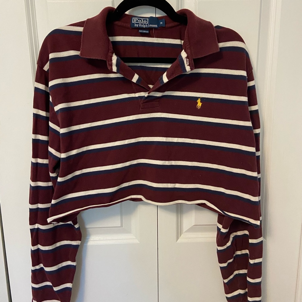 Cropped Ralph Lauren Polo Long Sleeve